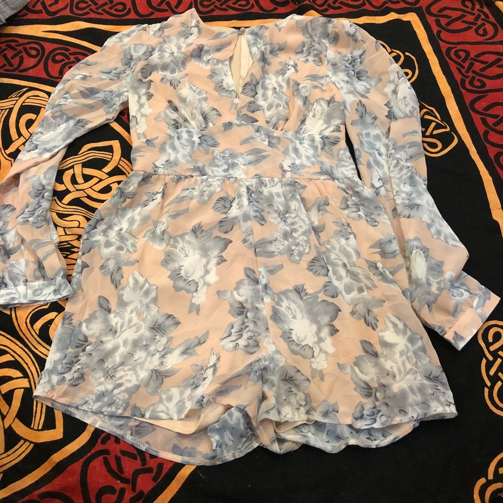YA LOS ANGELES floral romper